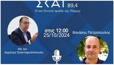 Θ. ΠΕΤΡΟΠΟΥΛΟΣ ΣΤΟ ΣΚΑΪ 89,4: «ΘΕΛΕΙ ΑΣΤΥΝΟΜΕΥΣΗ ΚΑΙ ΠΟΛΙΤΙΚΗ ΒΟΥΛΗΣΗ ΓΙΑ ΠΡΟΣΛΗΨΕΙΣ ΕΛΕΓΚΤΩΝ Ο ΚΤΗΝΟΤΡΟΦΙΚΟΣ ΤΟΜΕΑΣ» – H ΕΥΛΟΓΙΑ ΜΑΙΝΕΤΑΙ